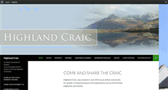 Desktop Screenshot of highlandcraic.com